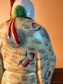 Čínska porcelánová socha - 3