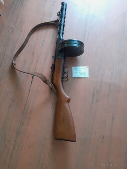 Znehodnocený samopal ppš 41 MPPS - 3
