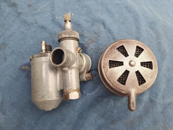 Manet 90 , CZ 125 T - karburátor Jikov 2916 - 3