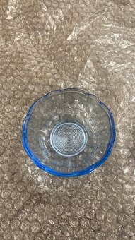 Modrý skeleněný set - 3