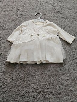 Luxusní Slavnostní Šaty pro nejmenší 3 - 6 Měsíců - 3