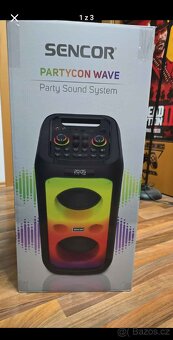 PARTYCON WAVE SOUND SYSTEM SENCOR
- 3