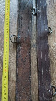 Pásky kožené 2 kusy - 3