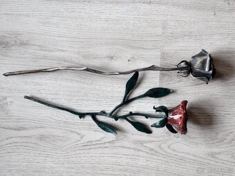 Ručně Kovaná růže - 3