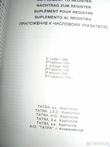 katalog náhradních dílů Tatra 815-2 - 2 vydání 1995 - 3