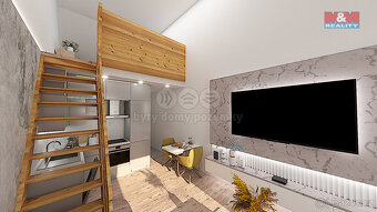 Prodej apartmánu s galerií 2+kk, 44 m², Svratouch - 3