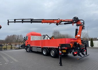 Scania R450 6x2 - valník s hydraulickou rukou - 3