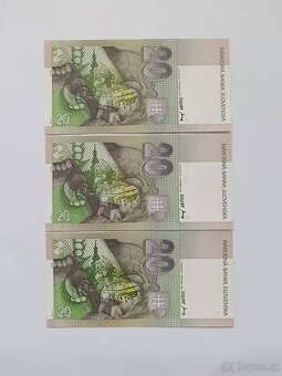 20 Sk 1993 série B UNC stav - 3