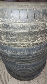Alu disky a pneu 4ks použité letní 255/55R18 109Y - 3
