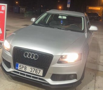 spoiler pod přední nárazník Audi a4 b8 - 3