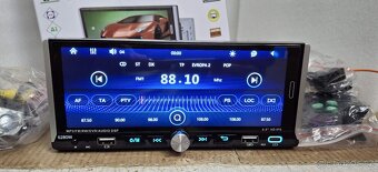 1DIN autorádio s bezdrátovým Apple Carplay a Android Auto - 3