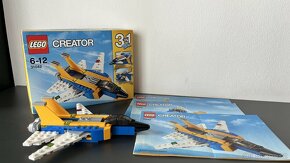 LEGO Creator 3v1 31042 Super stíhačka - 3