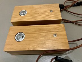 Claro dubové stolní designové svítidlo lampa PC 3 tis - 3