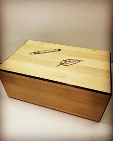 Humidor s vygravírovanými motivy - 3