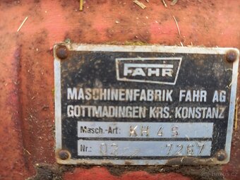 Obraceč sena Fahr - 3