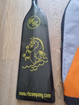 Pádlo na dračí lodě 130cm karbon + obal - 3