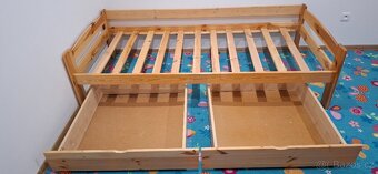 Prodám masivní postel 90x200cm - 3