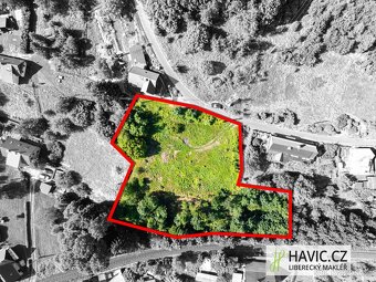 Prodej stavebního pozemku 3.291 m, Liberec XXX-Vratislavice - 3