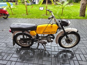 Jawa 23 Mustang bez TP, žlutá původní barva 2. - 3