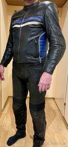 Kožená dvojdílná kombinéza 4SR - 3