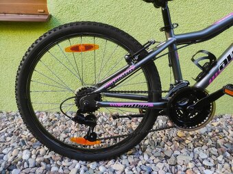 Značkové kolo Author A-MATRIX 24" (grafit/růžová) - 3