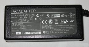 Napájecí zdroj 60W, 12V/5A - 3