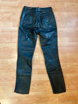 Kožené kalhoty - moto - 3