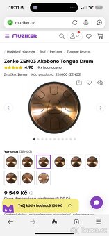 Hand pan Zenco Akebono - 3