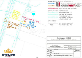K prodeji, stavební pozemek o výměře 1.529 m2, Homole - Čern - 3