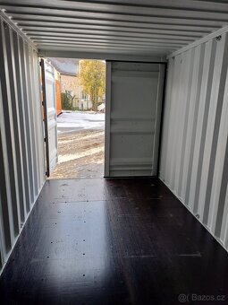 Lodní kontejner 20´ po první cestě, RAL 7016 - 3