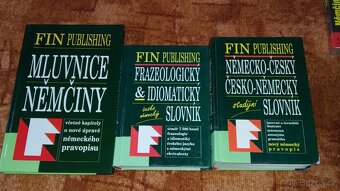 Učebnice německý jazyk, němčina slovníky, MC kazety, CD - 3