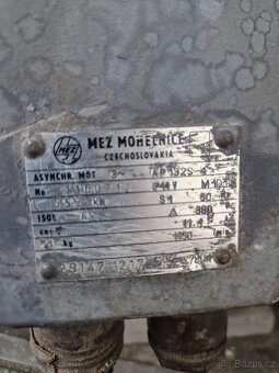 Elektromotor 5,5kw MEZ MOHELNICE - 3