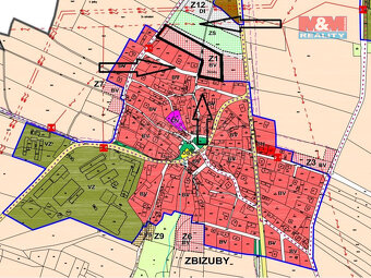 Prodej pozemku k bydlení, 10100 m², Zbizuby - 3