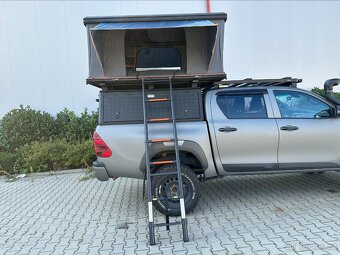 Expediční střešní autostan Schwarzwald z hliníku pro 3 osoby - 3