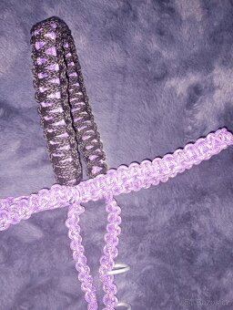 Paracord uzdečka/ bezudidlovka - 3