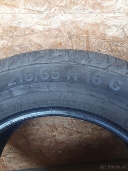 215 65 r 16 C dezén 6.5mm letní pneumatiky pneu kola gumy - 3