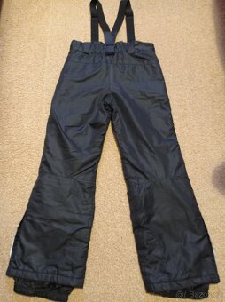 Šusťákové kalhoty Crivit vel. 134/140 černé barvy - 3