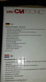 Elektrický gril CLATRONIC BQS 3508 2000W - 3