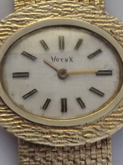 Dámské zlaté hodinky - 3