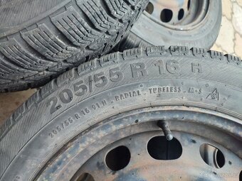 Zimní kola 205/55 R 16 H, Peugeot 308sw - 3