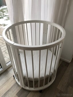 Dětská oválná rostoucí postýlka MIMIKO 9v1 - 3