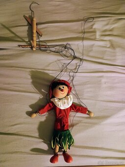 Loutka kašpárek 35cm - 3