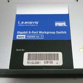 Cisco Linksys Gigabit 8-Port Workgroup Switch - 3