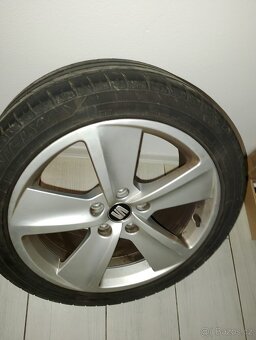 Originální hliníková kola Seat 17” - 3
