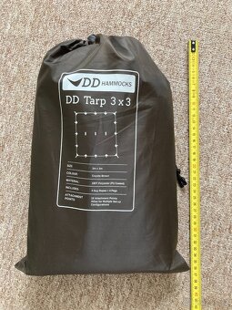 DD Hammocks 3x3m hnědý tarp - 3