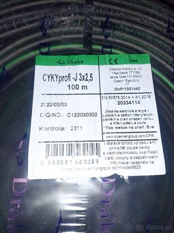 Kabely CYKY profi - J 3x2,5 a CYKY profi - J 3x1,5 - 3