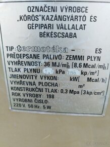 Plynový kotel na ohřev vody - 3