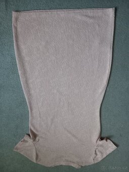 Šaty bledě růžové mini vel. 36 - 3
