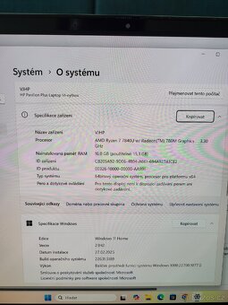 HP Pavilion Plus 14-ey0005nl Natural Silver nový - 3