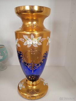 VÁZA NOVOBORSKÉ SKLO - 3